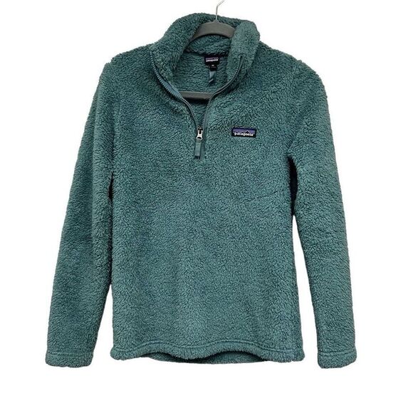 Patagonia Sweaters - Patagonia women’s blue Sherpa sweater size xs
